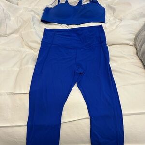 All in Motion Women's Vibrant Blue Leggings Set